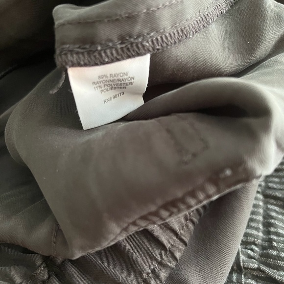 Designer WORTH black zipper jogger pants M - Picture 5 of 6